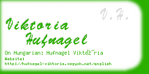 viktoria hufnagel business card